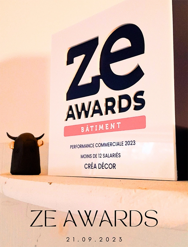 Ze Awards Bâtiment Créa Décor 2023