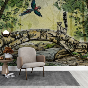Pont dans la jungle