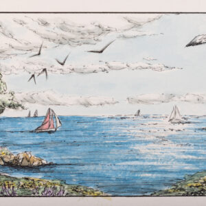 Vue d'été Locmariaquer