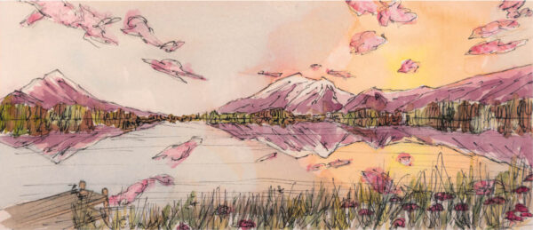 Montagne au Printemps