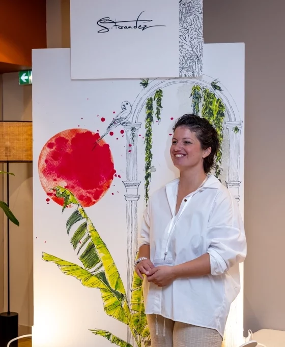 Stéphanie Ferandez, Créa Décor, peintre en décoration murale