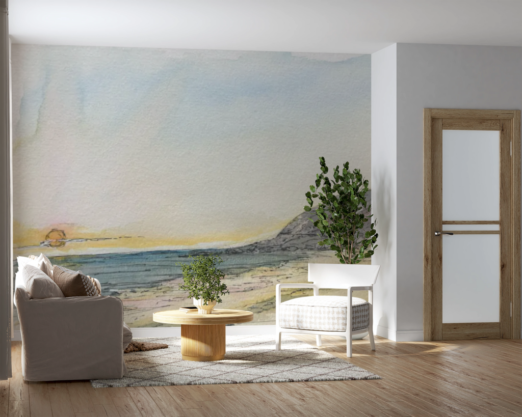 papier peint panoramique atelier Créa Décor