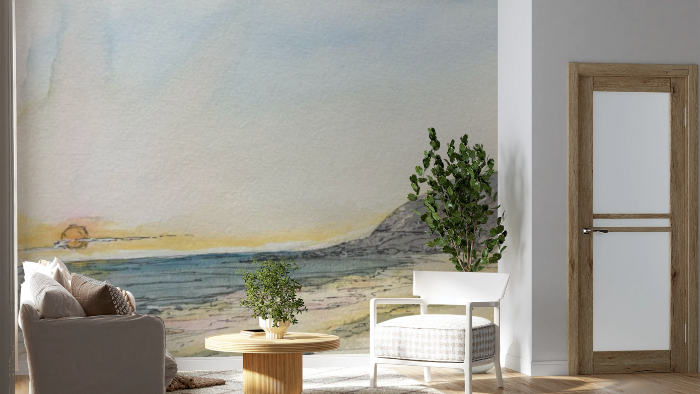 papier peint panoramique atelier Créa Décor